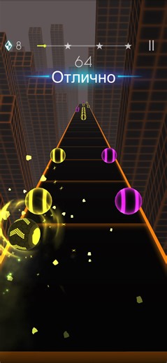 Intense Rhythm in Tiles Hop Gameplay