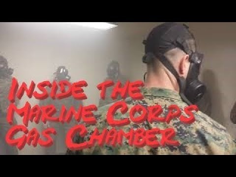 Inside a U.S. Marine Gas Chamber