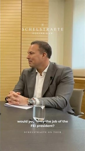 Mikael Rentsch on becoming FEI president