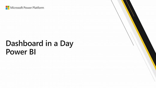 Getting Started - Dashboard in a Day (attendee prerequisites)