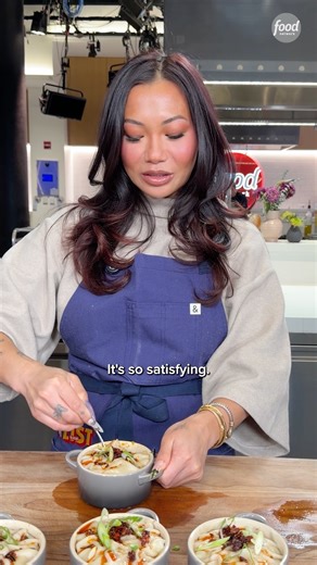 Dumpling lasagna, but make it Cassie 🥟 Cassie Yeung brings the viral trend to life using the dumpling recipe that she’s known for. Come back later to get her hot tip for the perfect dumpling dough! #FNHotList Get the recipe: https://foodtv.com/4kxD0GC | Food Network