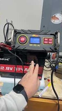 Using A Cheap Walmart Battery Charger for a 300ah Lithium LiFePO4 Battery