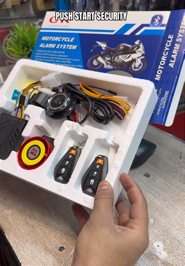 CK Mobile App Push Start Security System for Motorcycles