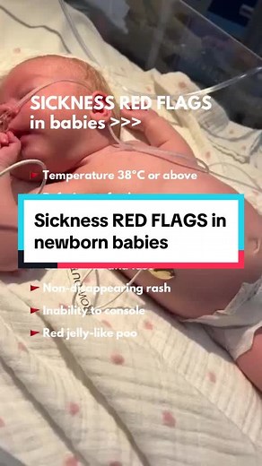 A quick RED FLAG cheat sheet for newborn babies >>> Newborns (12 weeks of age or younger) are a very special group of babies. They are super cute, but also super vulnerable. As such, the general “rules” of sickness management don’t apply because they need faster intervention and treatment. Also, their symptoms of sickness can be *super* vague. AKA you need to seek medical help early and without hesitation. Not all symptom will automatically = serious illness, but we don’t want you to watch and w