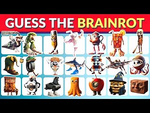 Guess 125 Brainrot Animals in 3 Seconds! | Meme Quiz Challenge