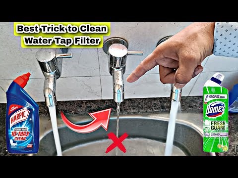 how to clean water tap filter | faucet aerator cleaning