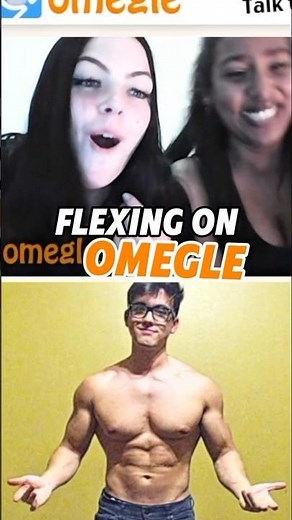 Girl's Reactions to Muscles Omegle | Aesthetics on Omegle