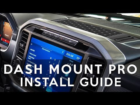 2021+ Ford F-150/Raptor Dash Mount PRO Install Guide // BuiltRight Industries