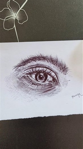 eye“Eyes speak what words can’t| eye art👁️✨”#explorepage#eyes#emotion#shorts#viral#sketch