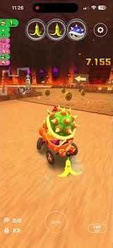 Mario Kart Tour - Bowser In GBA Bowser's Castle 3R