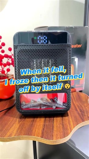 Winter just got cozier! ❄️ This portable heater warms any room instantly. Perfect for chilly days! #WinterEssentials #MustHave #TikTokMadeMeBuyIt