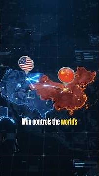 USA vs China: Who Controls the World’s Rare Earths? 🪨🇺🇸🇨🇳