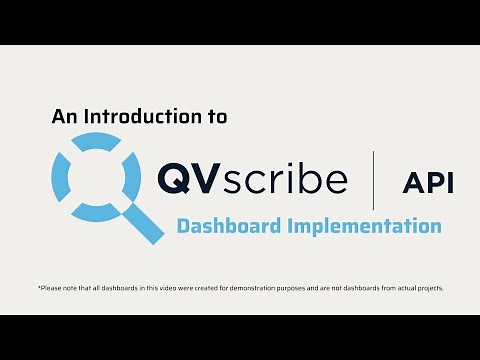 Introduction to QVscribe API: Dashboard Implementation