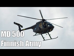 MD 500 Defender - Light Helicopter Full Airshow - Turku 2023 Saturday