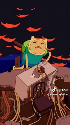 Crying is his power #adventuretime #finnthehuman #flameprincess | Finn And Flame Princess