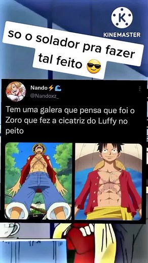 One Piece Anime Wallpaper Edit featuring Luffy and Zoro