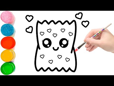 HOW TO DRAW A CUTE CANDY EASY STEP BY STEP | KAWAII CANDY DRAWING