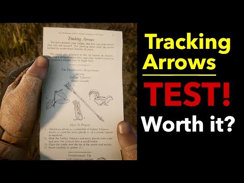 Red Dead Online - Tracking arrows testing! (Quick review) Worth it?