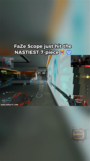 LumeTV1 on Instagram: "FaZe Scope just hit the NASTIEST 7-piece quickscope chain 😮‍💨🥶Comment the shot that blew your mind 👇#fazescope #CallOfDuty #faze #quickscoping #fpsclips #codhighlights #snipingmontage"