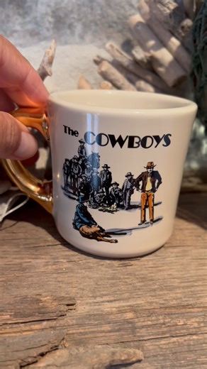 95K views · 1.1K reactions | Ethan Wayne’s personal Gold Handle Mug from The Cowboys (1972) disappeared in December 2022, somewhere between Las Vegas and Newport Beach. It was a one-of-a-kind gift from John Wayne to Ethan. If it turns up in your collection or at a show, we’d love to bring it home. Help us spread the word. Tap the link to learn more https://bit.ly/4lY8bdn #JohnWayne #GoldHandleMug #TheCowboys | JOHN WAYNE | Facebook