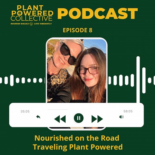 ✨ New Podcast Episode! ✨ Nourished on the Road – Traveling Plant Powered Now streaming on Apple and Spotify 🎧 In this heartfelt episode, my daughter, Caitrin, joins me as we share stories and lessons from our recent trip through Massachusetts, New Hampshire, and Maine. We talk about how to travel with curiosity and flexibility, not restriction, and how to stay grounded in your nutrition values while fully enjoying family, culture, and connection. From saying yes to Portland’s famous potato donu