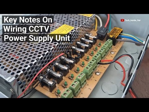 Understanding the Power Supply unit for cctv cameras