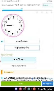 Learning clock ‪@IXL‬