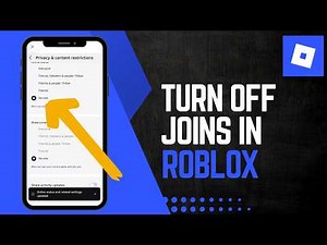 How To Turn Off Joins In Roblox