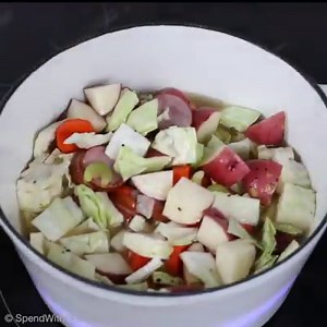 506K views · 1.3K reactions | Creamy Sausage & Cabbage Soup! This is one of my all time favorite soups! PRINT here: https://www.spendwithpennies.com/cabbage-soup-recipe-with-sausage/ | Spend With Pennies | Facebook