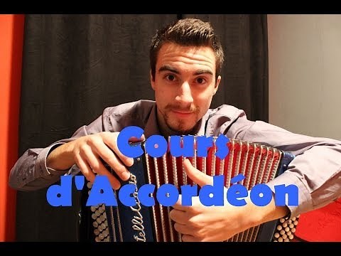 comment jouer de l'accordéon-how to play accordion Leçon n°1 by herem