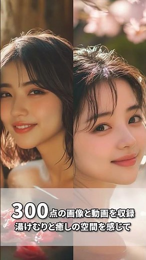 AI Gallery -Onsen- 湯けむり×AI美女★公式ショート