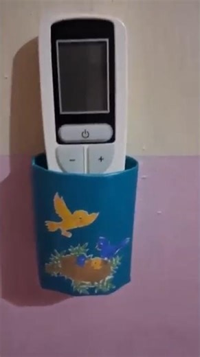 Easy DIY REMOTE Holder For Your Home #craft #diy