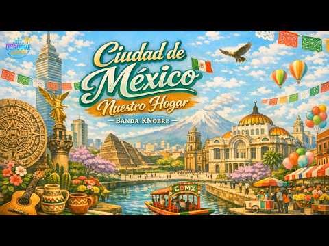 Ciudad de México, Nuestro Hogar – Banda KNobre 🇲🇽🏫 | Canción Oficial CDMX