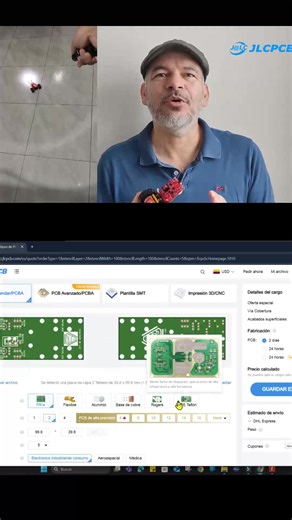 35K views · 1.1K reactions | ¡Descubra la fabricación de PCB fácil,...