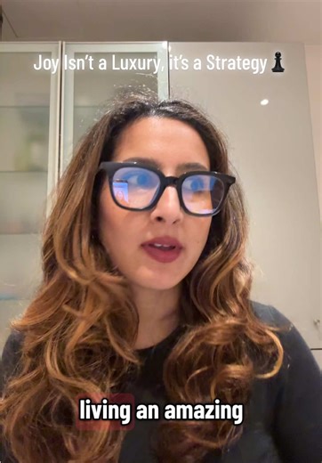 Joy Isn’t a Luxury, it’s a Strategy♟️ #joy #growth #transformation