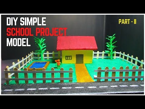 जल्दी बनाओ ये Amazing School Project! | Simple Village Model Using Cardboard