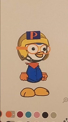 Pororo the little penguin's accurate design | Lil' Peepz, GoAnimate flashthemes (12/25/2024) #shorts