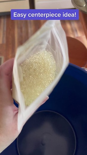 Water beads make for a great centerpiece idea!