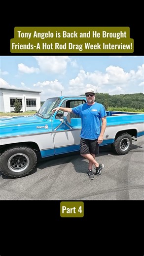 2.8K views · 91 reactions | Tony angelo is back and he brought friends-A hot rod drag week Interview! part4 | Finnegan's Garage | Facebook