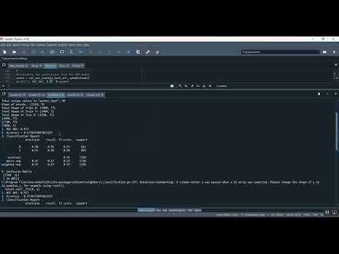 AI Thread Classification in Python Projects