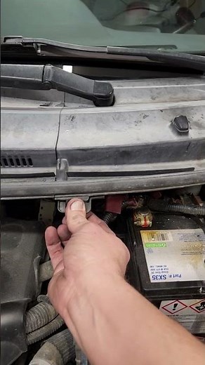 How to Access the Brake Master Cylinder on a Toyota Yaris #Shorts