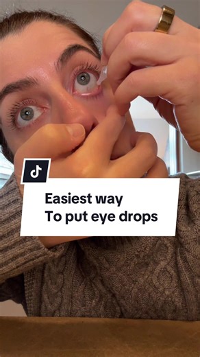 Here’s how I teach my patients 👇🏼 1️⃣ Open the cap Twist it off and keep the tip clean. No touching lashes. No touching fingers. No touching the eye. 2️⃣ Pull your lower eyelid down You’re creating a little pocket and that’s where the drop goes. 3️⃣ Look in the mirror This is the part most people skip. Seeing what you’re doing makes a huge difference, especially if you blink easily. 4️⃣ Drop it into the pocket One drop is enough. Close your eye gently (don’t squeeze) and let the gel coat the s