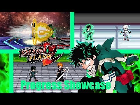 SSF2 MODS: Midoriya "Deku" Izuku Progress Showcase!