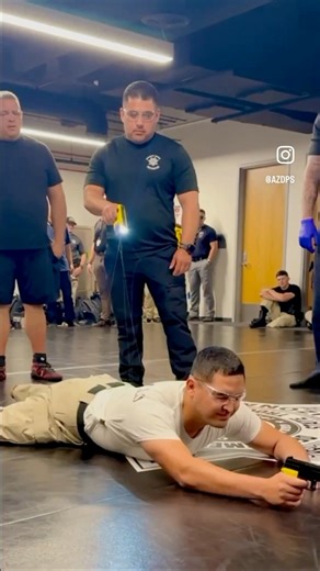 Taser ⚡️Taser ⚡️ Taser ⚡️ During their second to last week, cadets & laterals went through their initial taser training, which included the option to experience being tasered. This training not only includes a “standard” successful taser deployment, but also demonstrates the different variations which can occur during a taser deployment. Tasers are an important less-lethal tool troopers can use to help de-escalate a situation & bring it to a safer conclusion for all involved. #STAClass35 #AZTroo