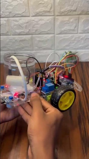 🔥 Fire Fighting Robot using Arduino | DIY Project #Arduino #Robot #DIY