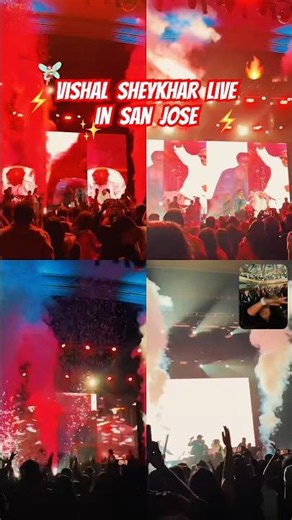 I attended VISHAL SHEYKHAR LIVE in USA 🔥 #concert #vishalshekhar #bollywoodsongs #minivlog #shorts