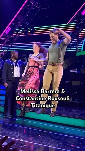 Melissa Barrera & Constantine Rousouli Titanique Broadway #musical #titanic #melissabarrera
