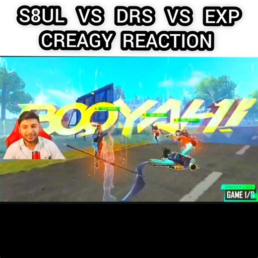 !! S8UL CREAZY REACTION NON STOP GAMING🇮🇳📈!! #shorts