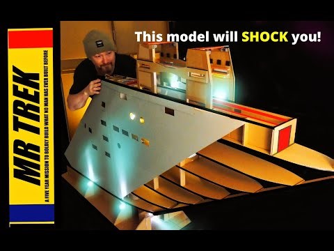 I'm building the ENTIRE Starship Enterprise interior!
