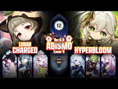 C6 SAYU LUNAR-CHARGED & C2 NAHIDA HYPERBLOOM | SPIRAL ABYSS 6.4 FLOOR 12 | GENSHIN IMPACT